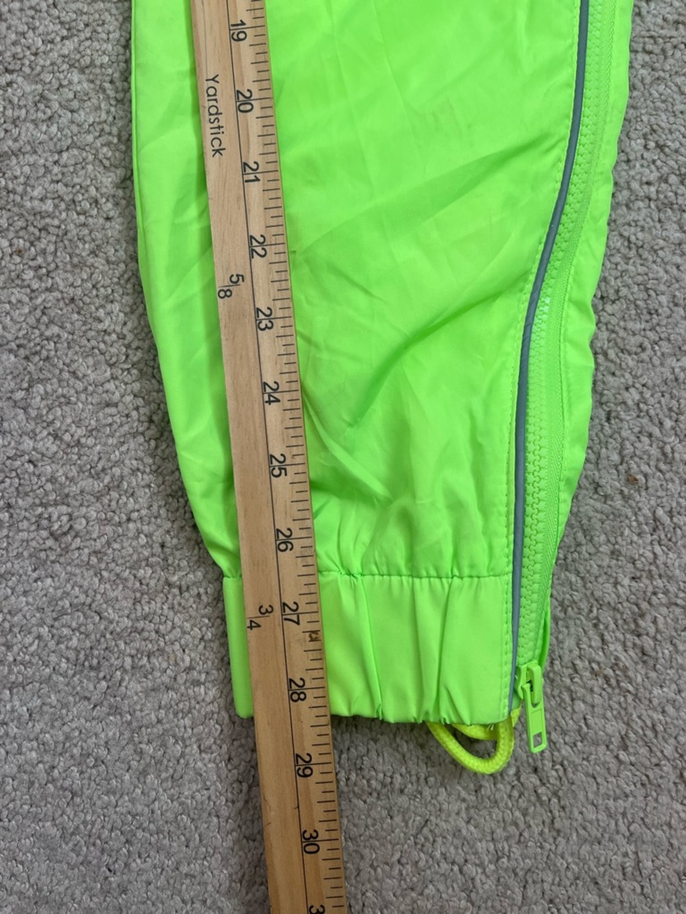 Retro Neon Colorblock Track Pants Joggers Womens Small Lined Y2K Athleisure NWT - Picture 10 of 11